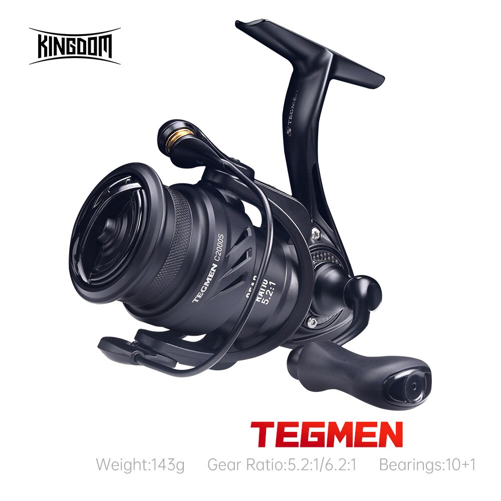Abu Garcia Reel Revo - Koninkrijk Tegmen 5.2:1 6.2:1 143G Spinvissen