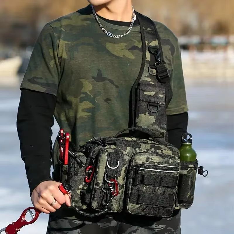 Fishing Backpack - Outdoor Tactische Camping Klimmen Heuptas Crossbody