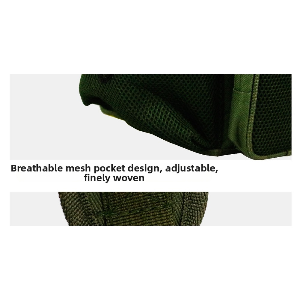 Groene nylon visrugzak waterdi - Fishing Backpack recensie en prijs