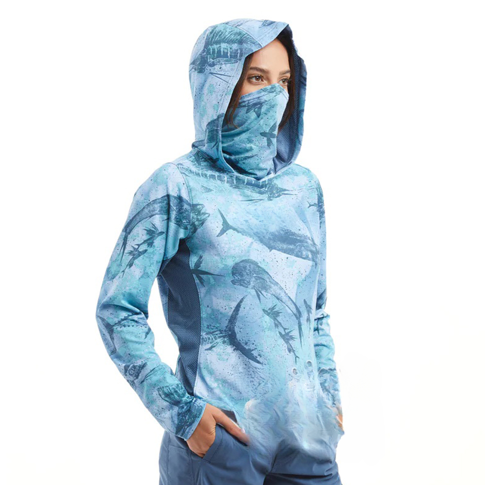 Visserij-T-shirts Dames Lange  - Fishing Hoodie recensie en prijs
