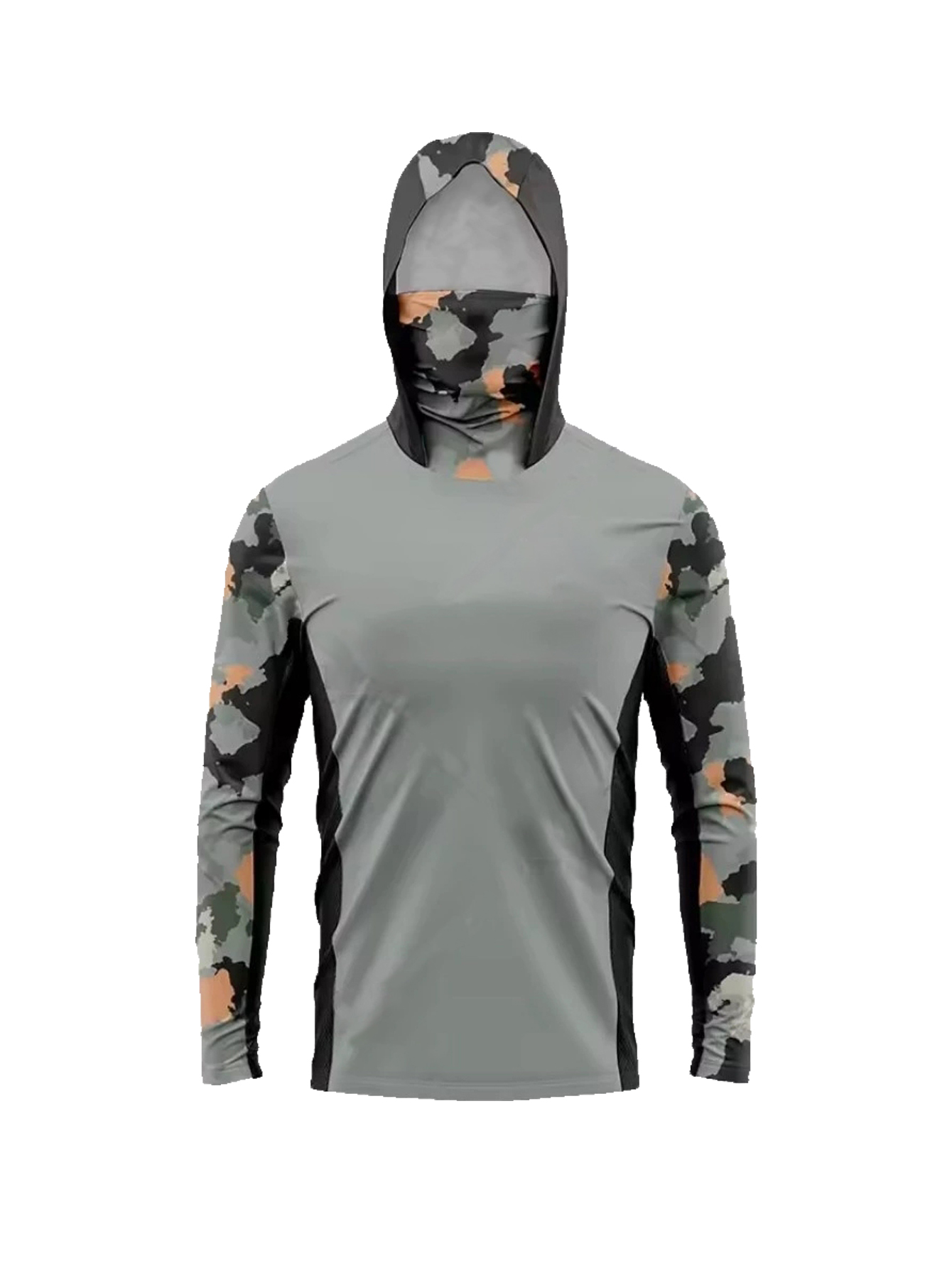 Ocean Blue Digital Brushstroke - Fishing Hoodie recensie en prijs